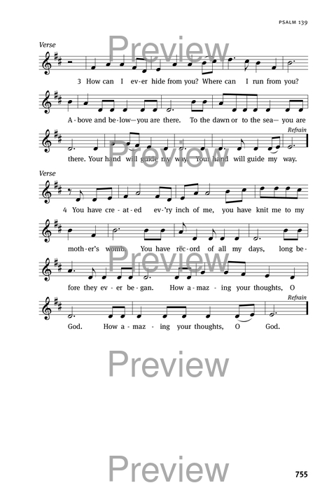 Christian Worship: Psalter page 755