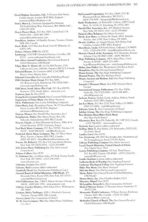 Community of Christ Sings page 795