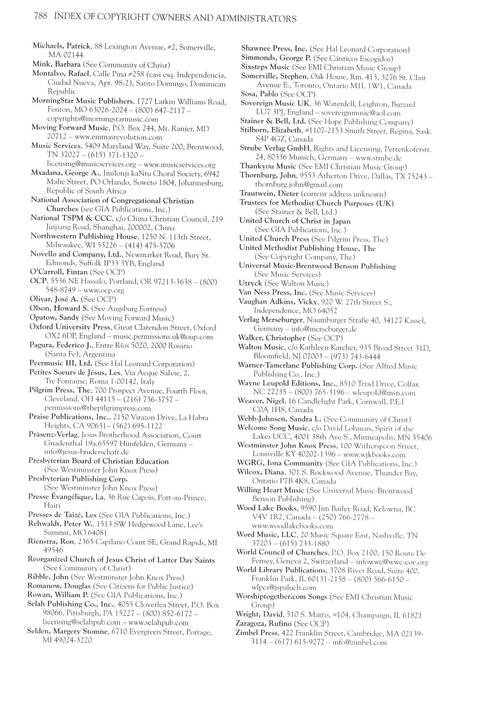 Community of Christ Sings page 796