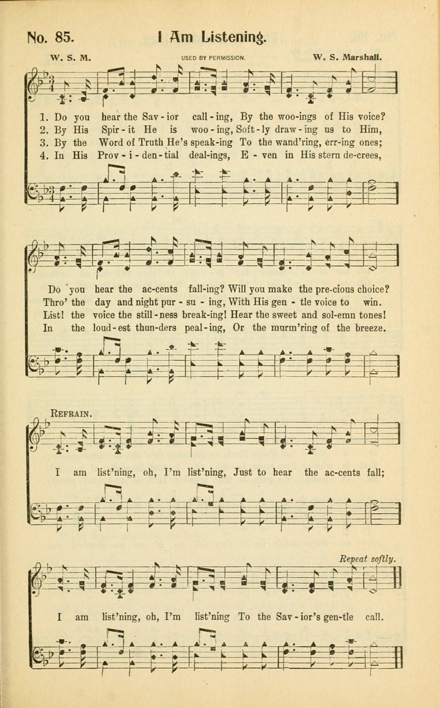 Diadems: a collection of religious songs, new and old, for the church and Sunday school page 85