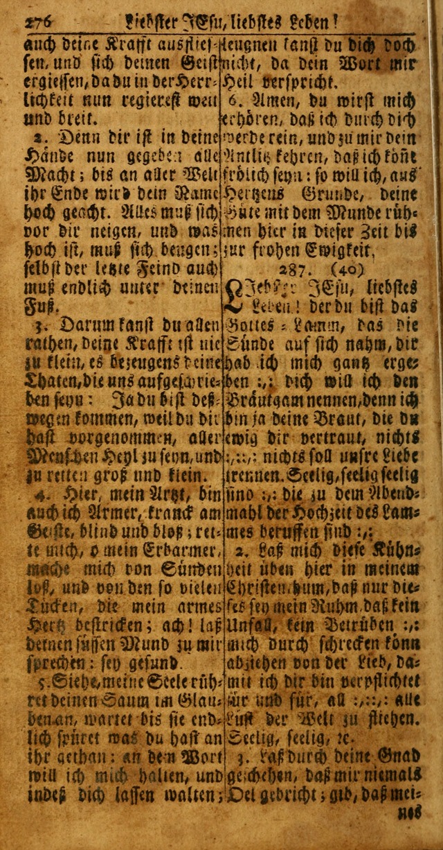 Das kleine Davidische Psalterspiel der Kinder Zions. 2. verb. aufl. page 276