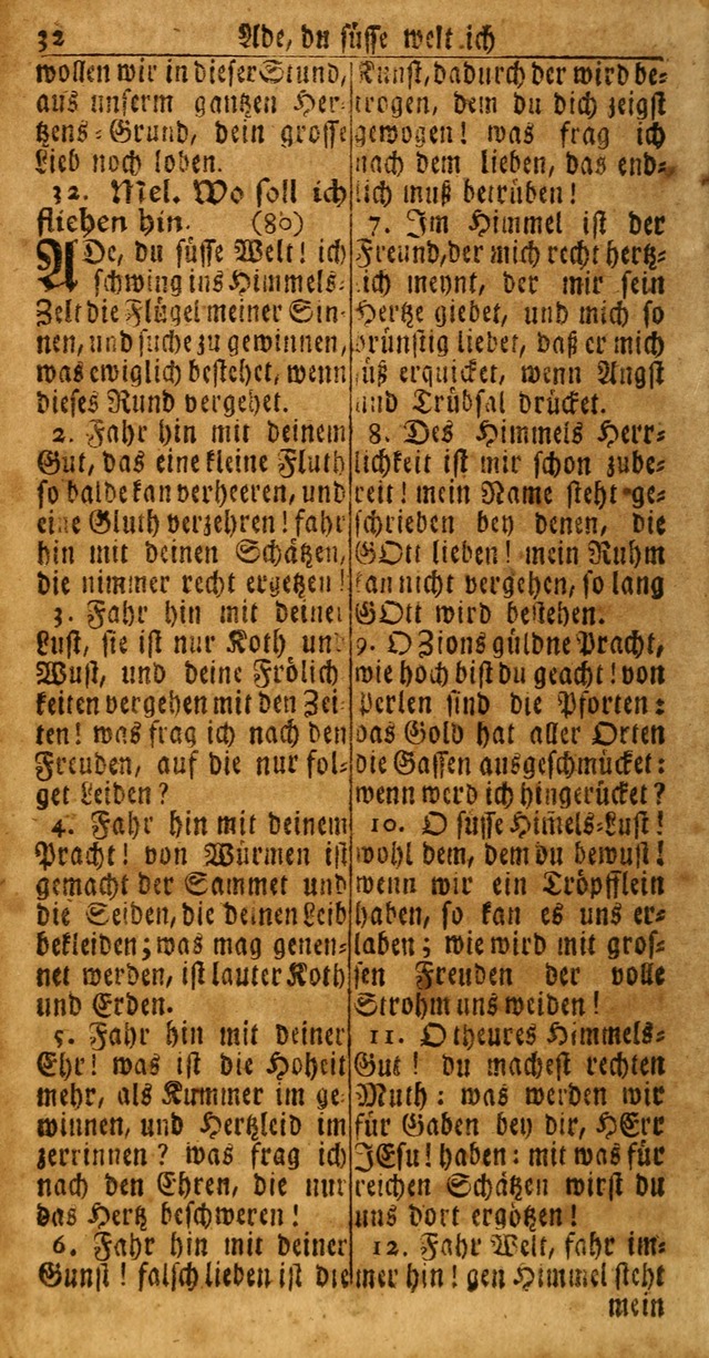Das kleine Davidische Psalterspiel der Kinder Zions. 2. verb. aufl. page 32