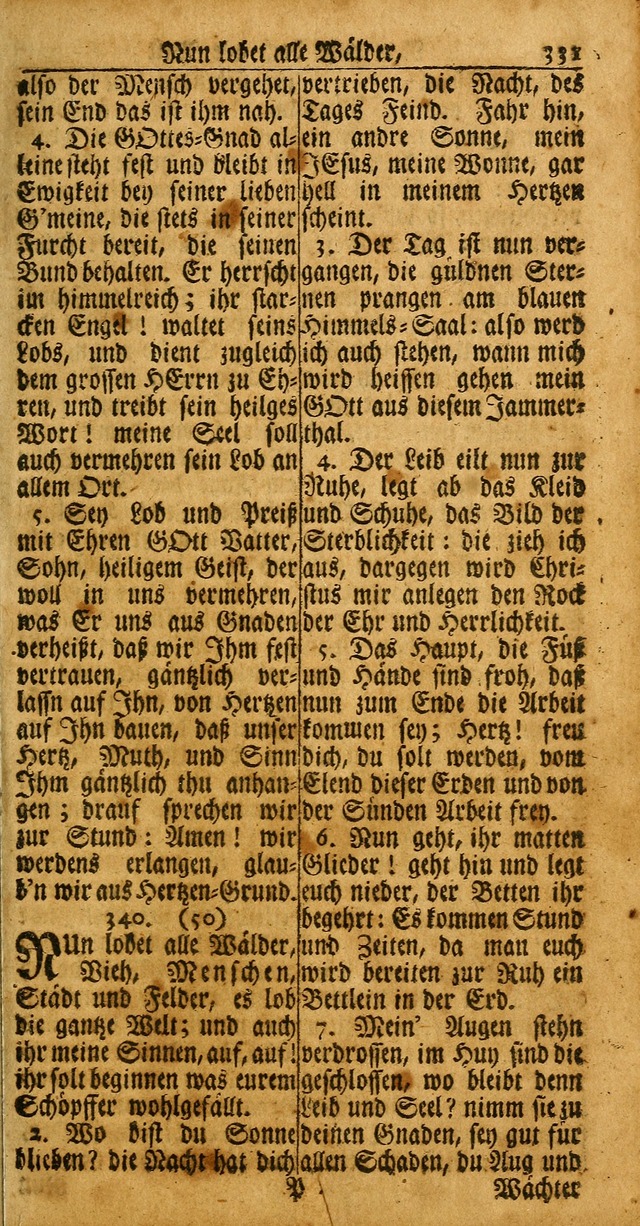Das kleine Davidische Psalterspiel der Kinder Zions. 2. verb. aufl. page 331