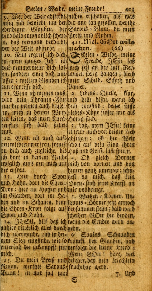 Das kleine Davidische Psalterspiel der Kinder Zions. 2. verb. aufl. page 403
