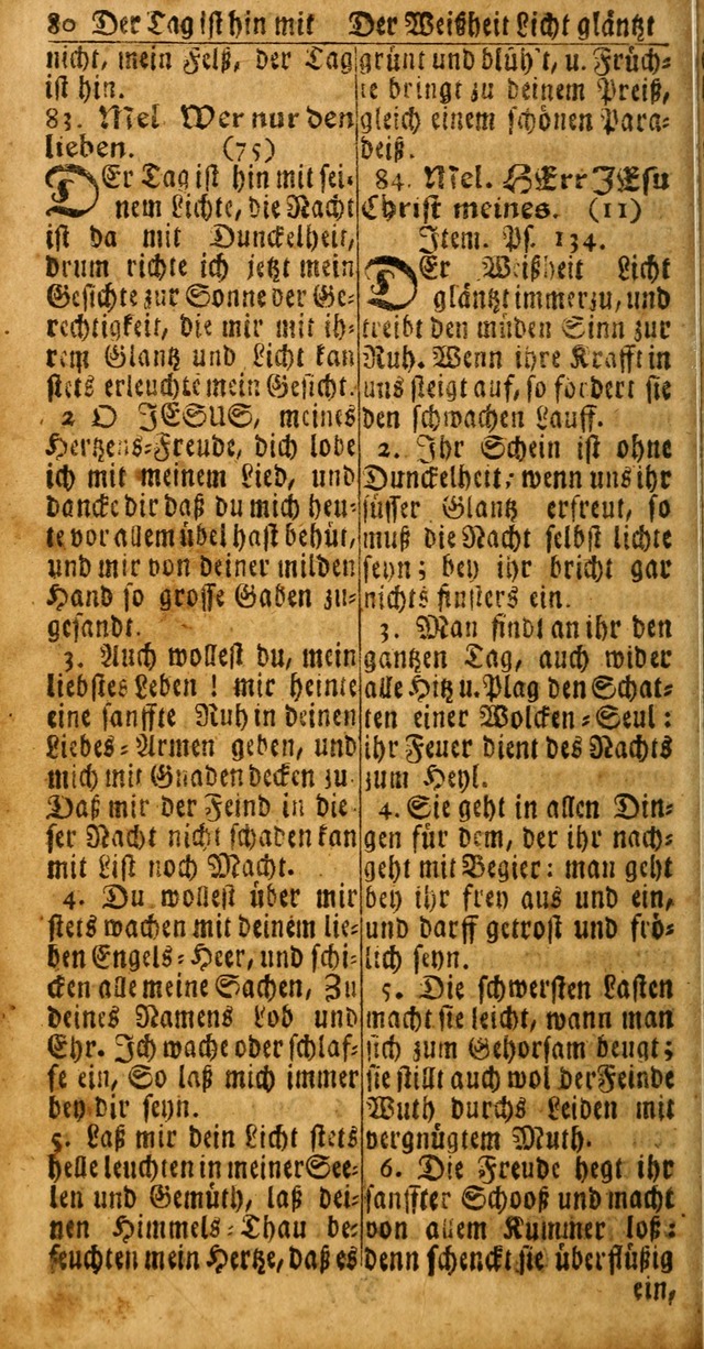 Das kleine Davidische Psalterspiel der Kinder Zions. 2. verb. aufl. page 80