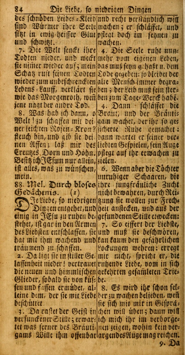 Das kleine Davidische Psalterspiel der Kinder Zions. 2. verb. aufl. page 84