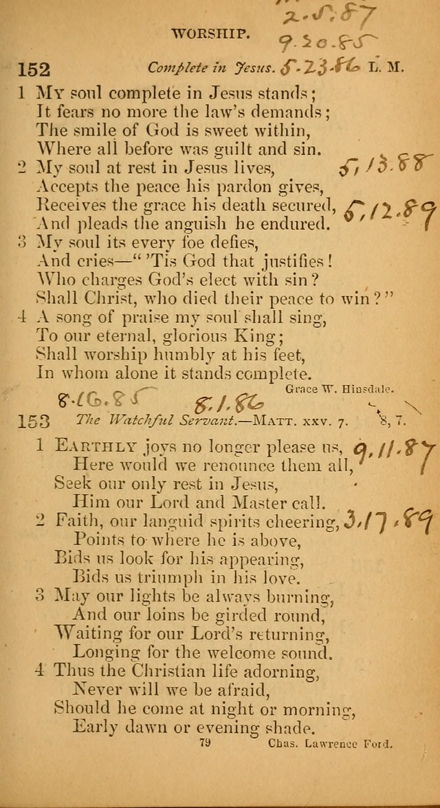 Devotional hymns: selected for public and social worship page 239