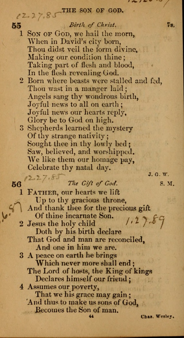 Devotional hymns: selected for public and social worship page 44
