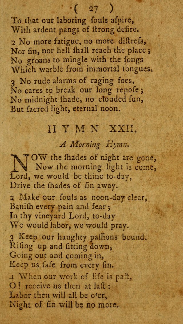 Divine Hymns or Spiritual Songs, for the use of religious assemblies and private Christians: being a collection page 32