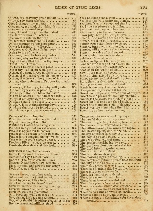 The Devotional Hymn and Tune Book: for social and public worship page 231