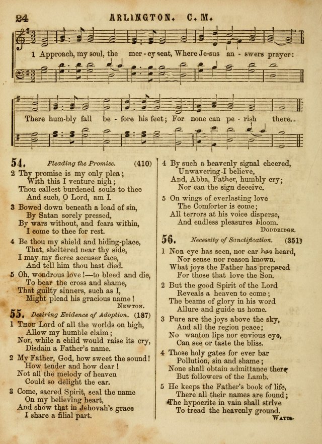 The Devotional Hymn and Tune Book: for social and public worship page 24