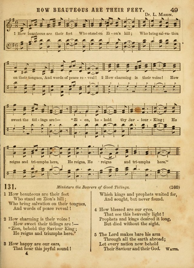 The Devotional Hymn and Tune Book: for social and public worship page 49