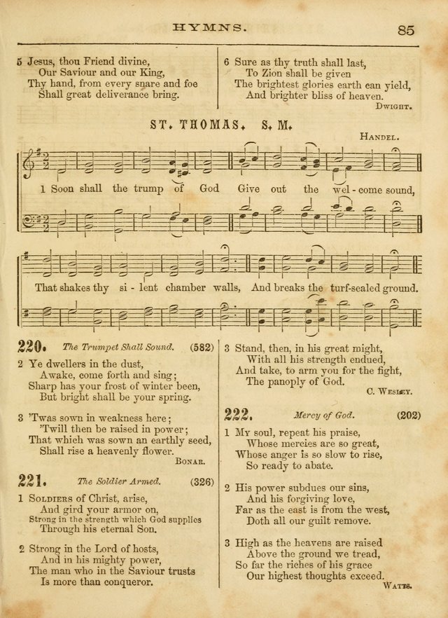The Devotional Hymn and Tune Book: for social and public worship page 85