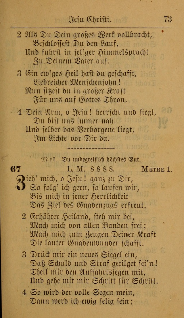 Allgemeine Lieder-Sammlung: zum Gebrauch für den privaten und öffentlichen Gottesdienst. (6th Aufl.) page 77