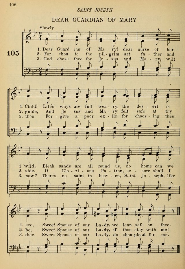 The De La Salle Hymnal: for Catholic schools and choirs page 108