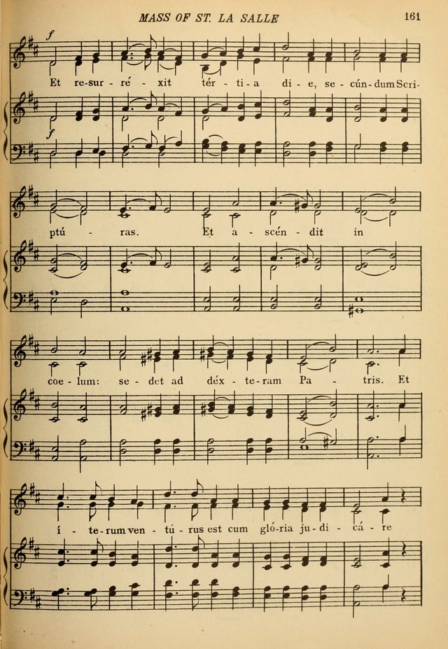 The De La Salle Hymnal: for Catholic schools and choirs page 165