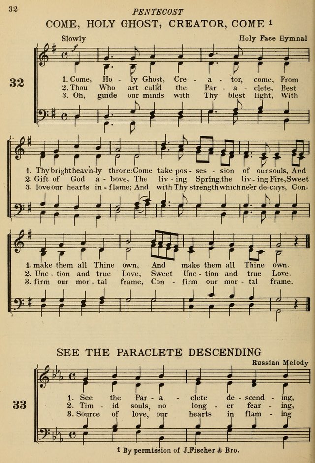 The De La Salle Hymnal: for Catholic schools and choirs page 32