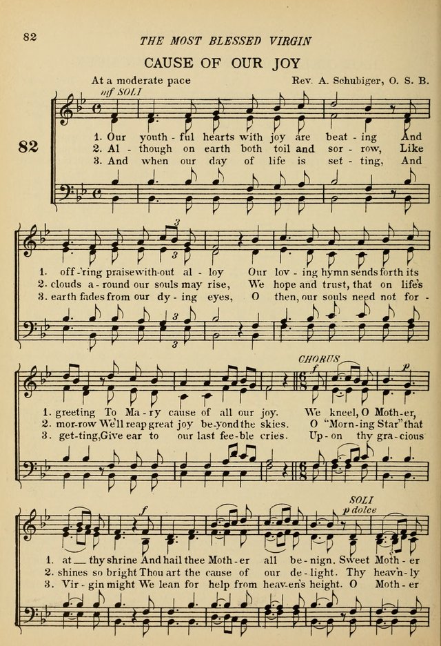 The De La Salle Hymnal: for Catholic schools and choirs page 84