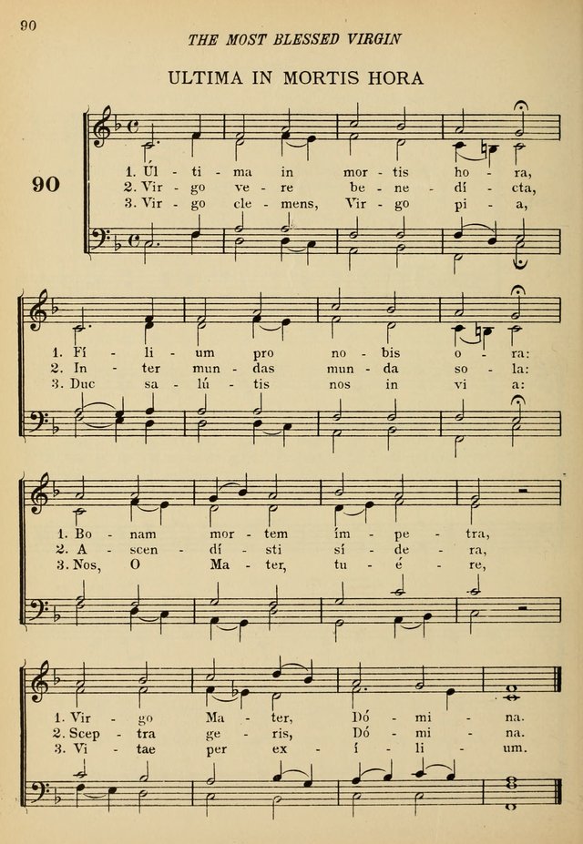 The De La Salle Hymnal: for Catholic schools and choirs page 92