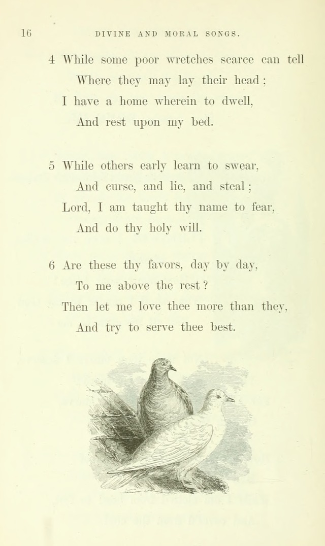 Divine and Moral Songs: attempted in easy language for the use of children with some additional composures page 18