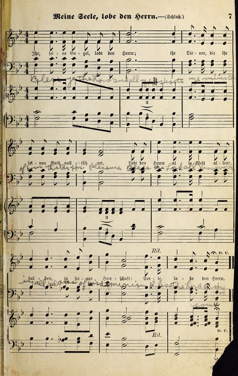 Die Palme No. 3: für Kirchen-Chöre, Sänger, u.s.w. page 7