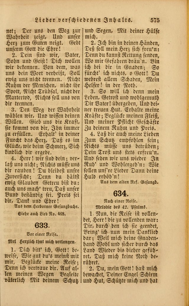 Die Psalmen Davids: nebst einer Sammlung Geistlicher lieder für Oeffentlichen und Privat-Gottesdienst page 577