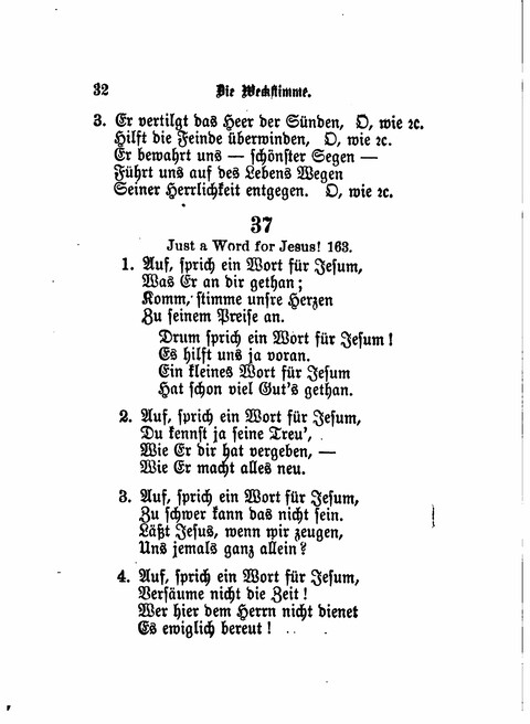 Die Weckstimme: Eine Sammlung geistlicher Lieder für jugendliche Sänger (8th ed.) page 30