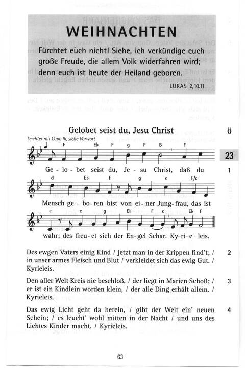 Evangelisches Gesangbuch (Bayern, Mitteldeutschland, Thüringen): Antwort finden in alten und neuen Liedern, in Worten zum Nachdenken und Beten page 33
