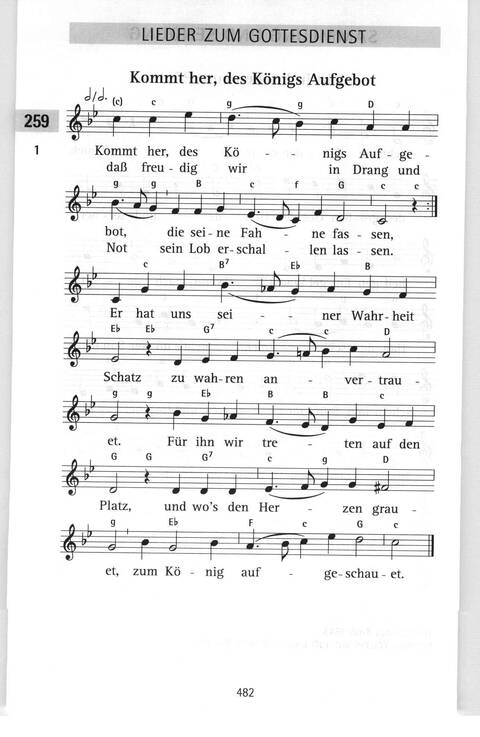 Evangelisches Gesangbuch (Bayern, Mitteldeutschland, Thüringen): Antwort finden in alten und neuen Liedern, in Worten zum Nachdenken und Beten page 449