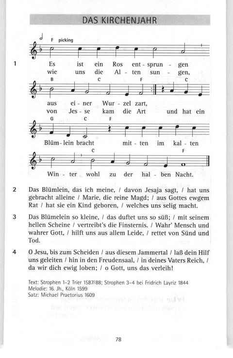 Evangelisches Gesangbuch (Bayern, Mitteldeutschland, Thüringen): Antwort finden in alten und neuen Liedern, in Worten zum Nachdenken und Beten page 49