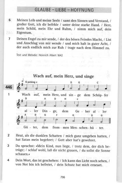 Evangelisches Gesangbuch (Bayern, Mitteldeutschland, Thüringen): Antwort finden in alten und neuen Liedern, in Worten zum Nachdenken und Beten page 762