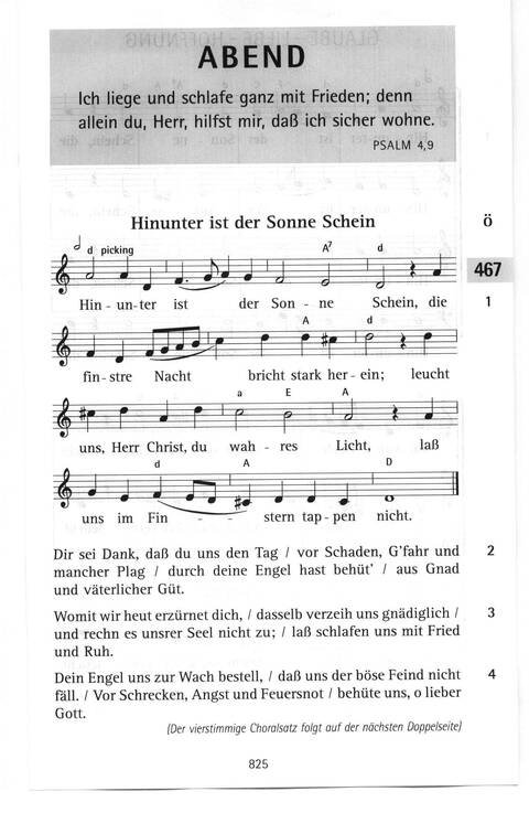 Evangelisches Gesangbuch (Bayern, Mitteldeutschland, Thüringen): Antwort finden in alten und neuen Liedern, in Worten zum Nachdenken und Beten page 791