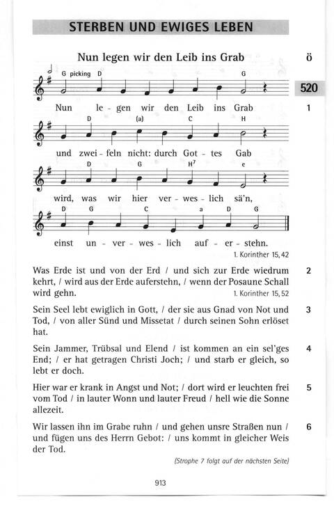 Evangelisches Gesangbuch (Bayern, Mitteldeutschland, Thüringen): Antwort finden in alten und neuen Liedern, in Worten zum Nachdenken und Beten page 878