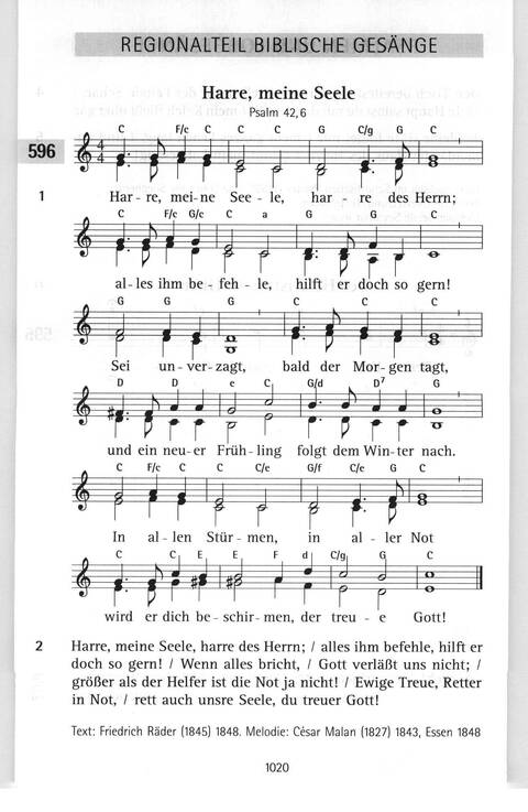 Evangelisches Gesangbuch (Bayern, Mitteldeutschland, Thüringen): Antwort finden in alten und neuen Liedern, in Worten zum Nachdenken und Beten page 985
