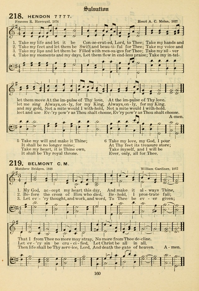 The Evangelical Hymnal page 162