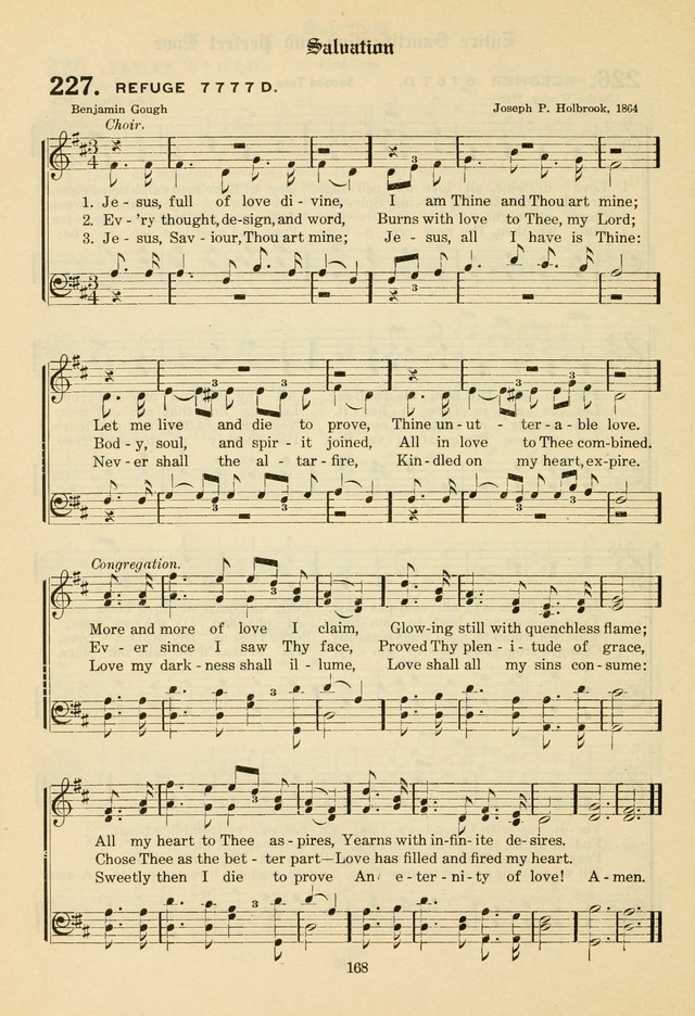 The Evangelical Hymnal page 170