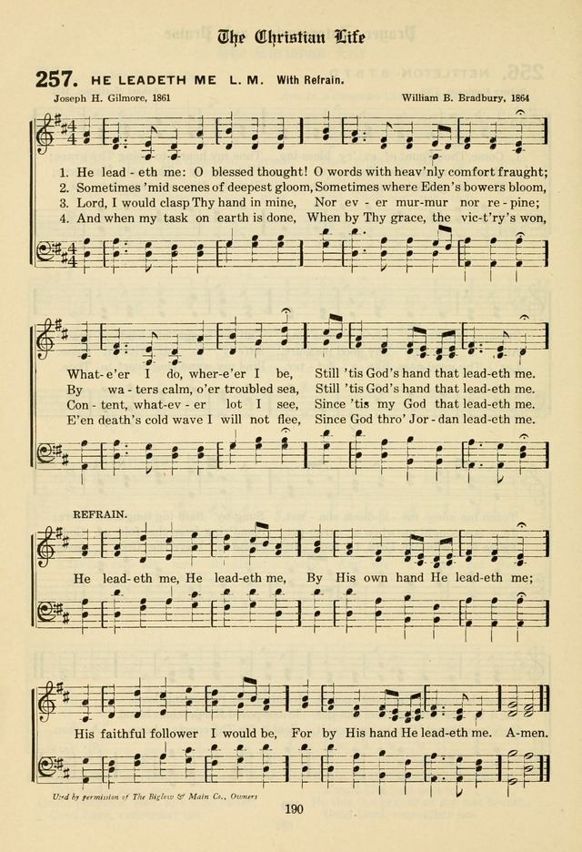 The Evangelical Hymnal page 192