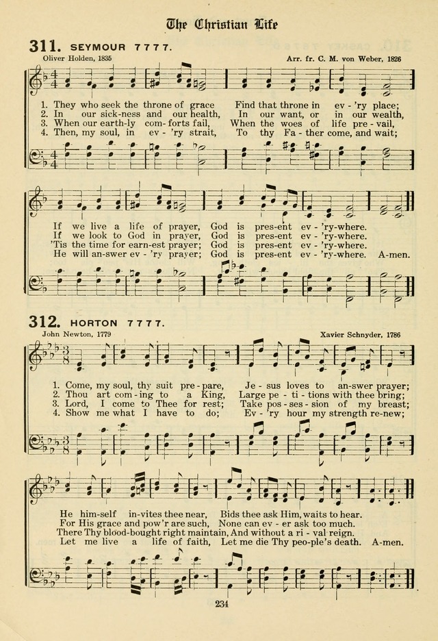 The Evangelical Hymnal page 236