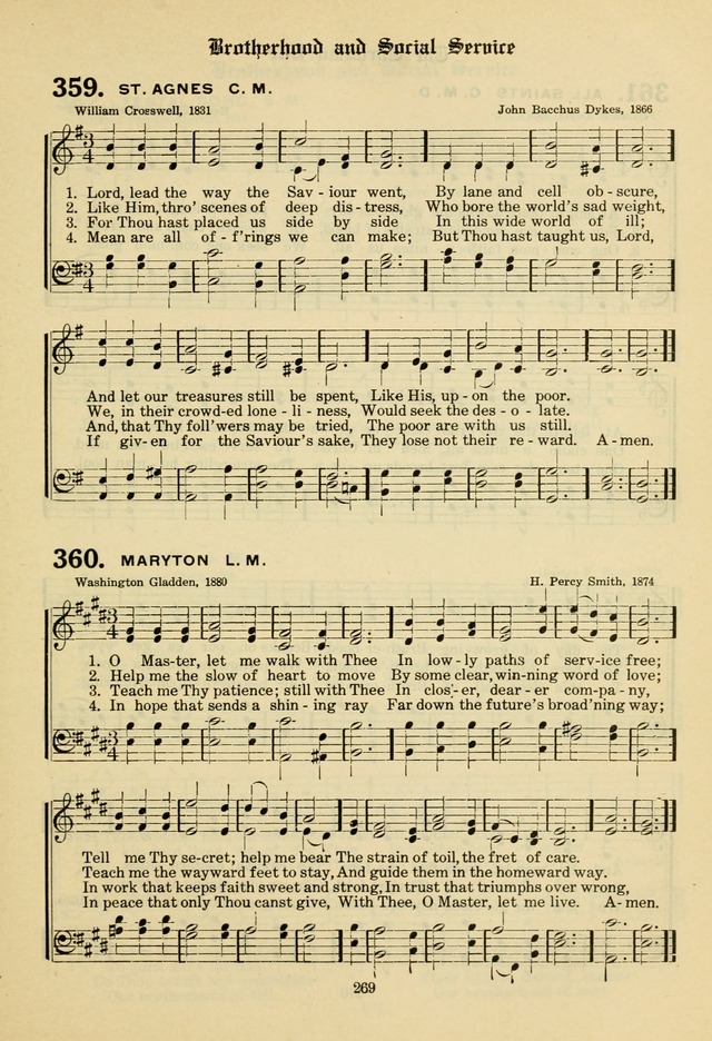 The Evangelical Hymnal page 271