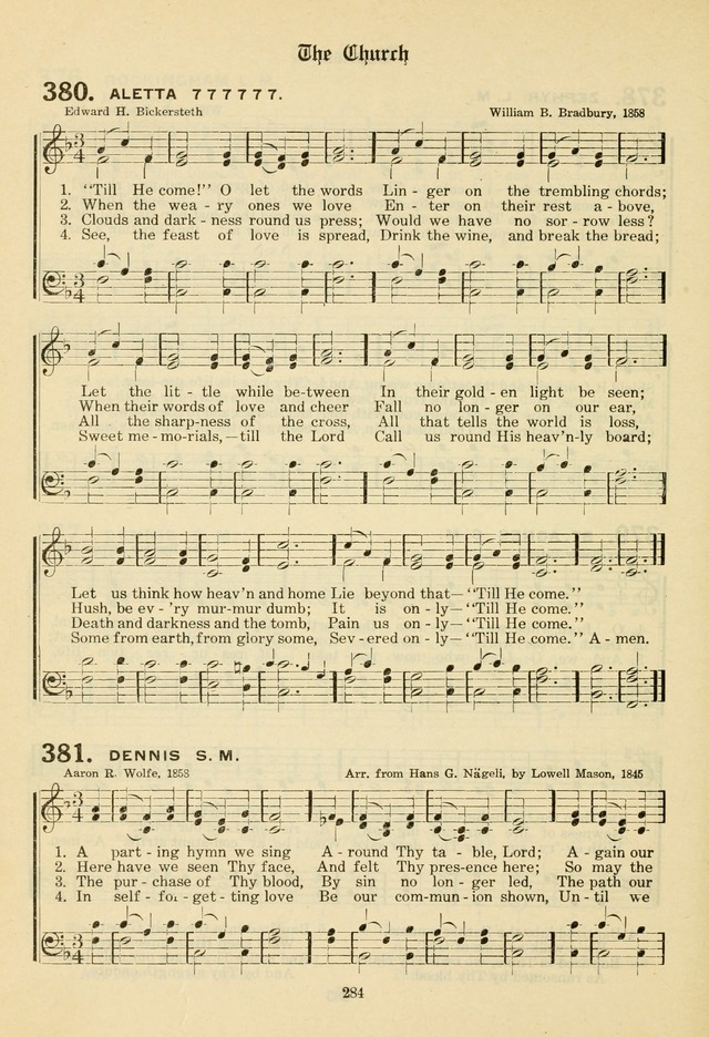 The Evangelical Hymnal page 286