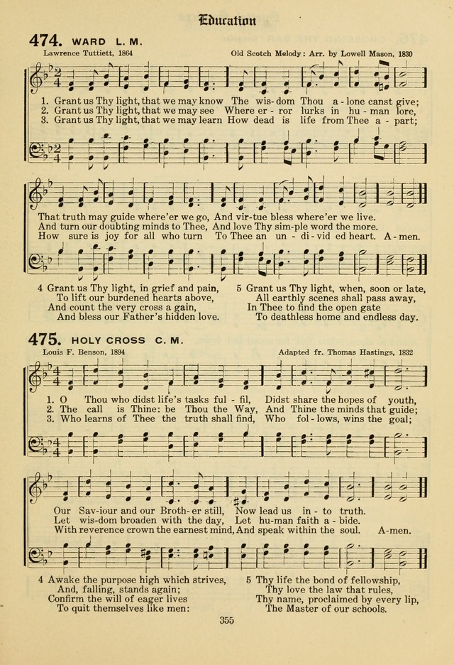 The Evangelical Hymnal page 357