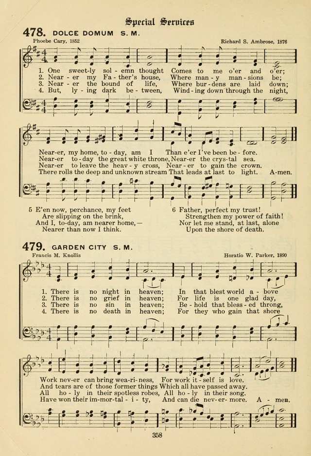 The Evangelical Hymnal page 360