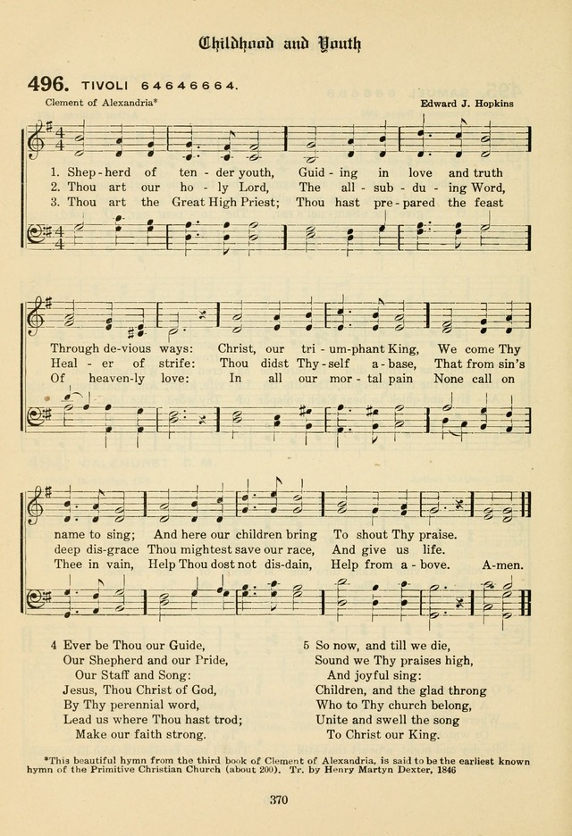 The Evangelical Hymnal page 372