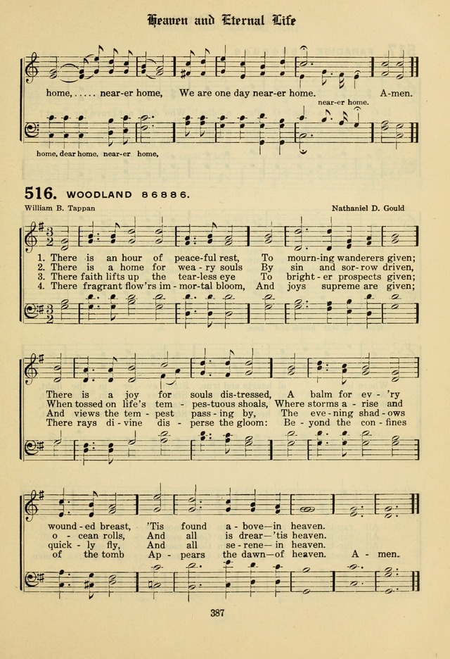 The Evangelical Hymnal page 389
