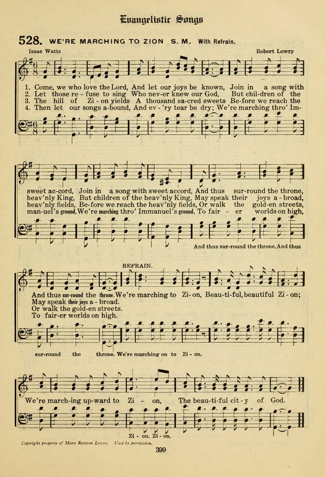 The Evangelical Hymnal page 401