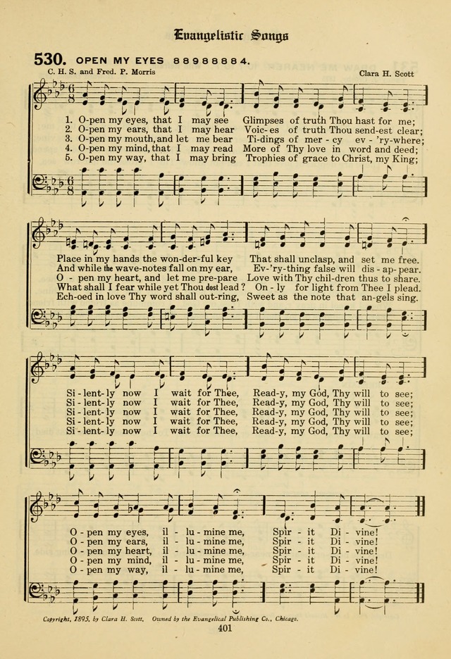 The Evangelical Hymnal page 403