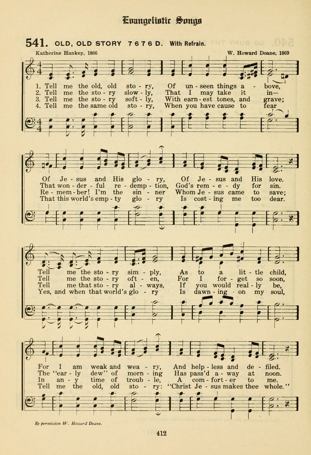The Evangelical Hymnal page 414