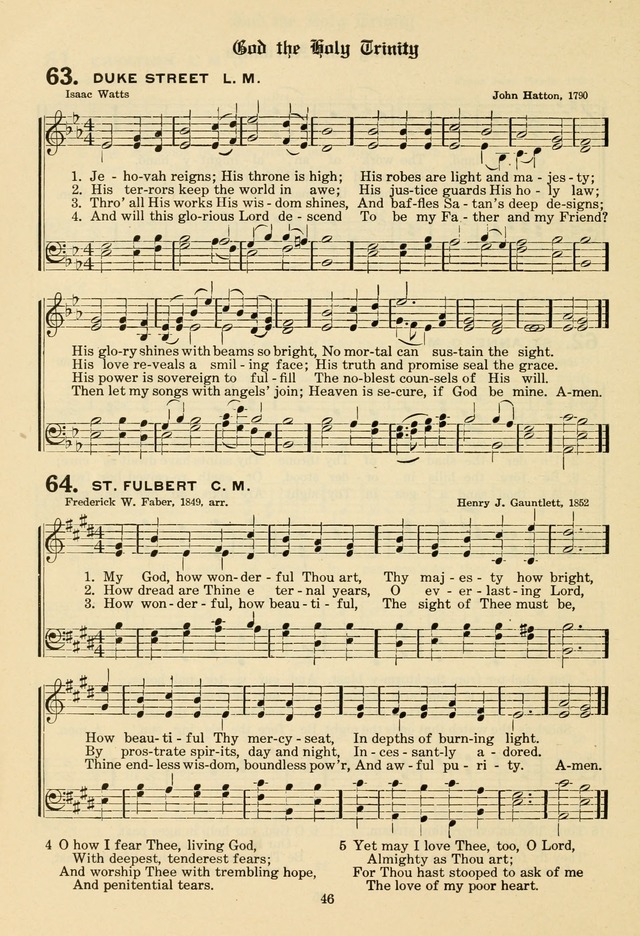 The Evangelical Hymnal page 48
