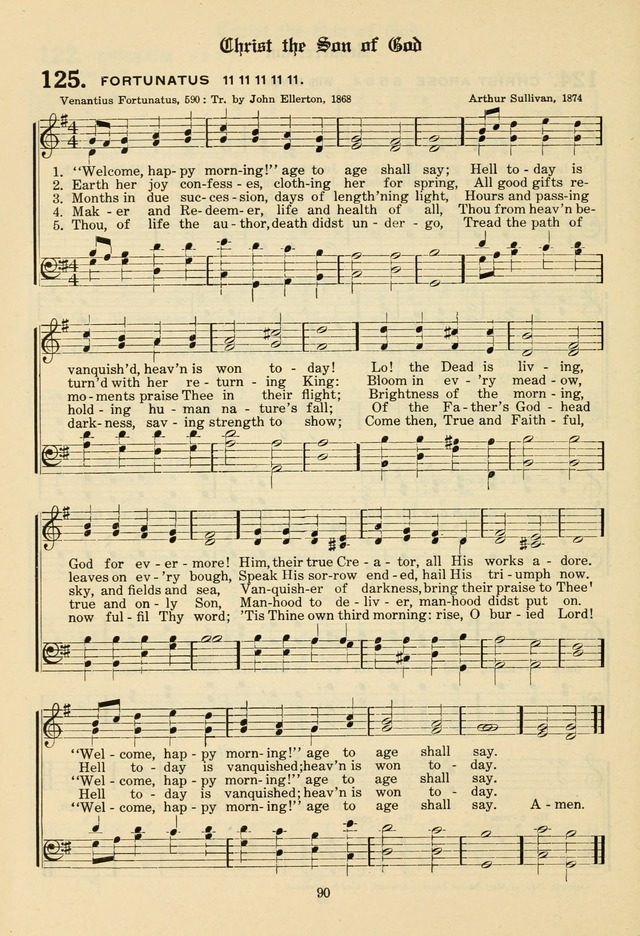 The Evangelical Hymnal page 92