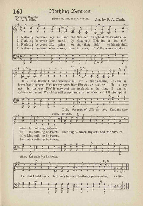 The Excell Hymnal: for the church and Sunday school page 161